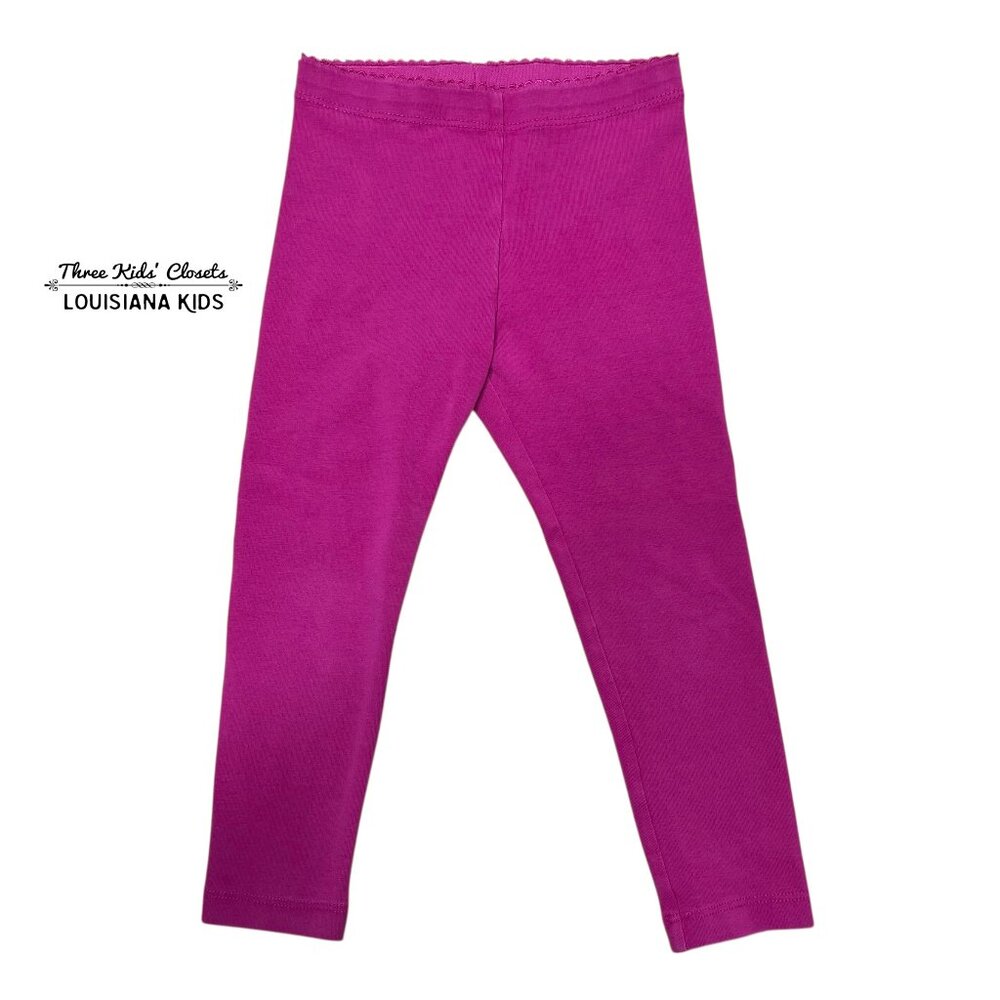 Tea Collection 3Y Magenta Leggings